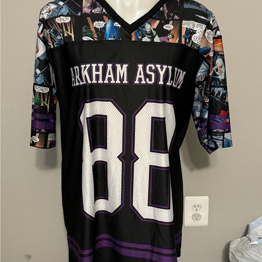 Blackmilk Arkham Asylum Comic Print Men's Shirt